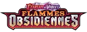 Logo du set Écarlate et Violet — Flammes Obsidiennes